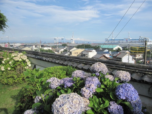 眼下には駿河湾と三保の松原を望むことができます。