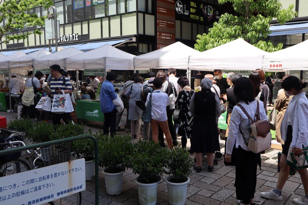 静岡市の新茶ＰＲイベント「茶縁×呉服茶w」を開催しました！の画像