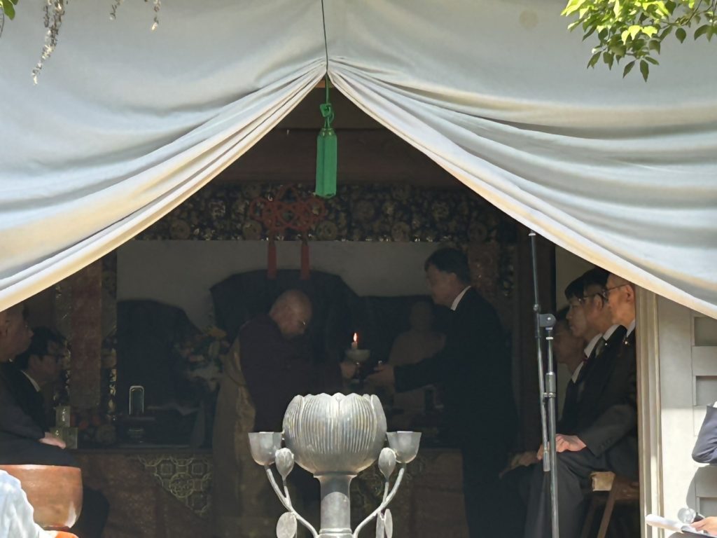 静岡の茶業の発展を願う「献茶式」が行われました！の画像