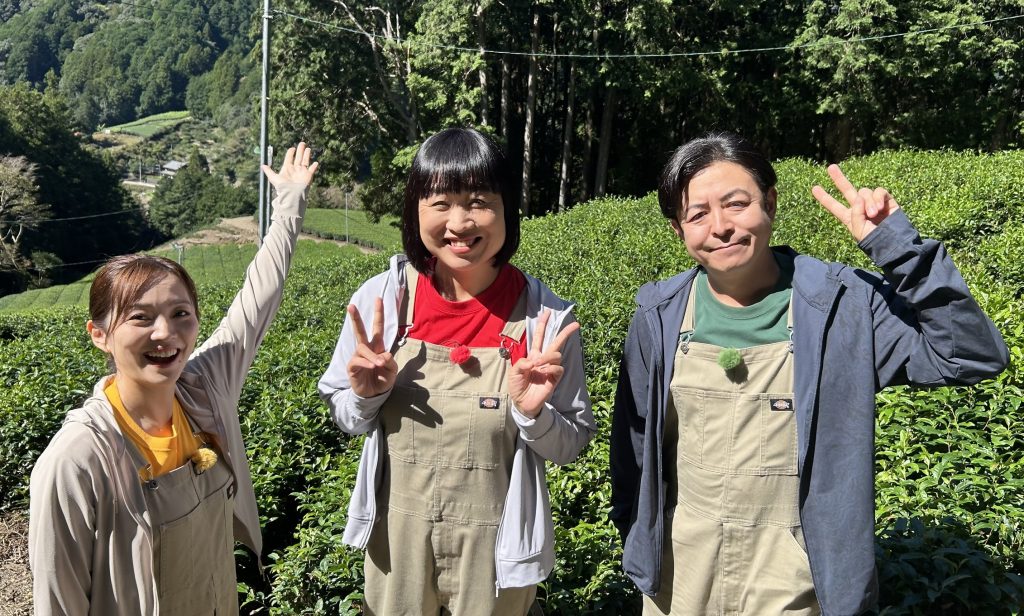 「しずちゃんの静岡をもっと食べたい!」が静岡市の本山茶を取材しました!の画像